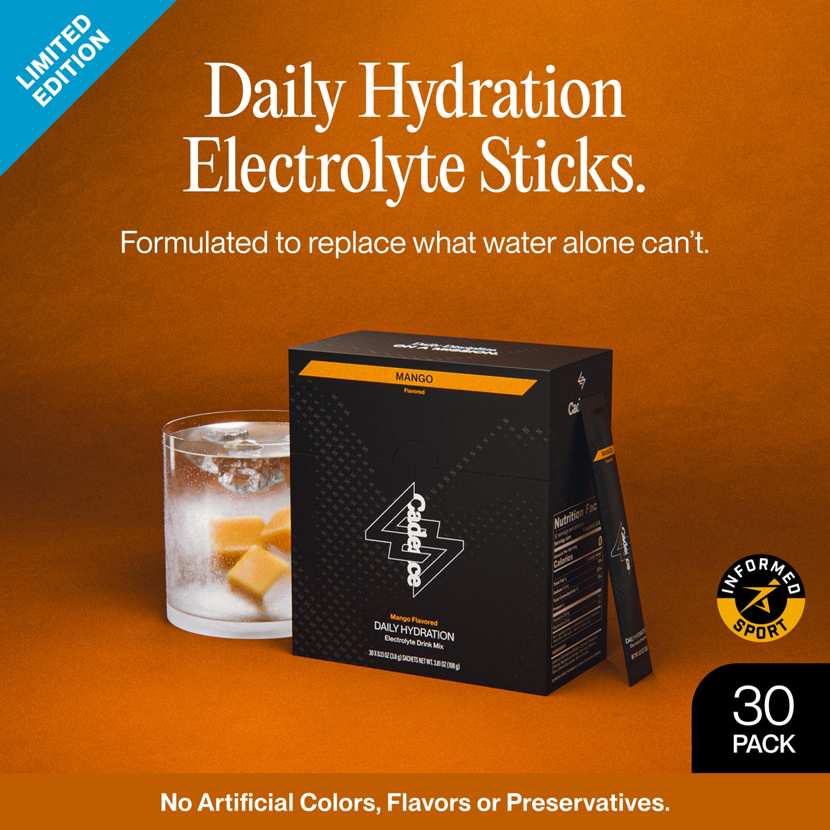 247 Daily Hydration Sachets - Mango