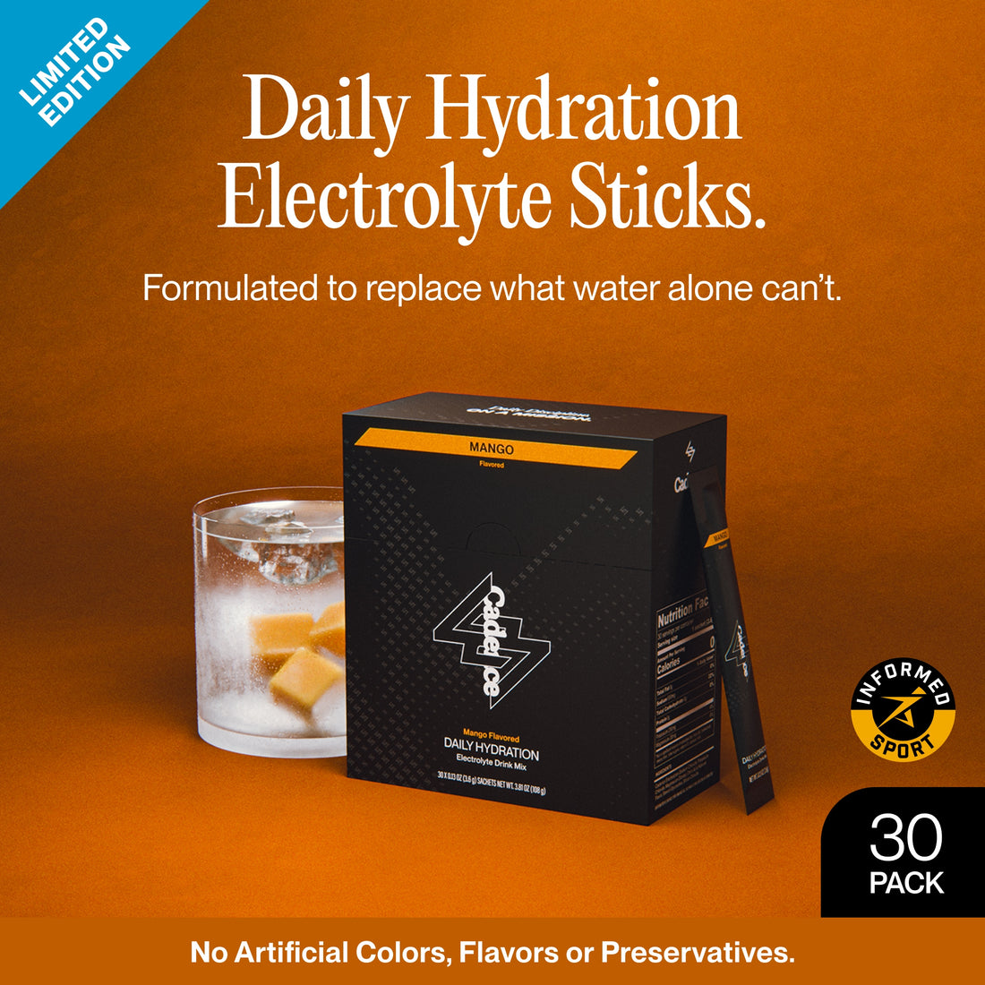 247 Daily Hydration Sachets - Mango