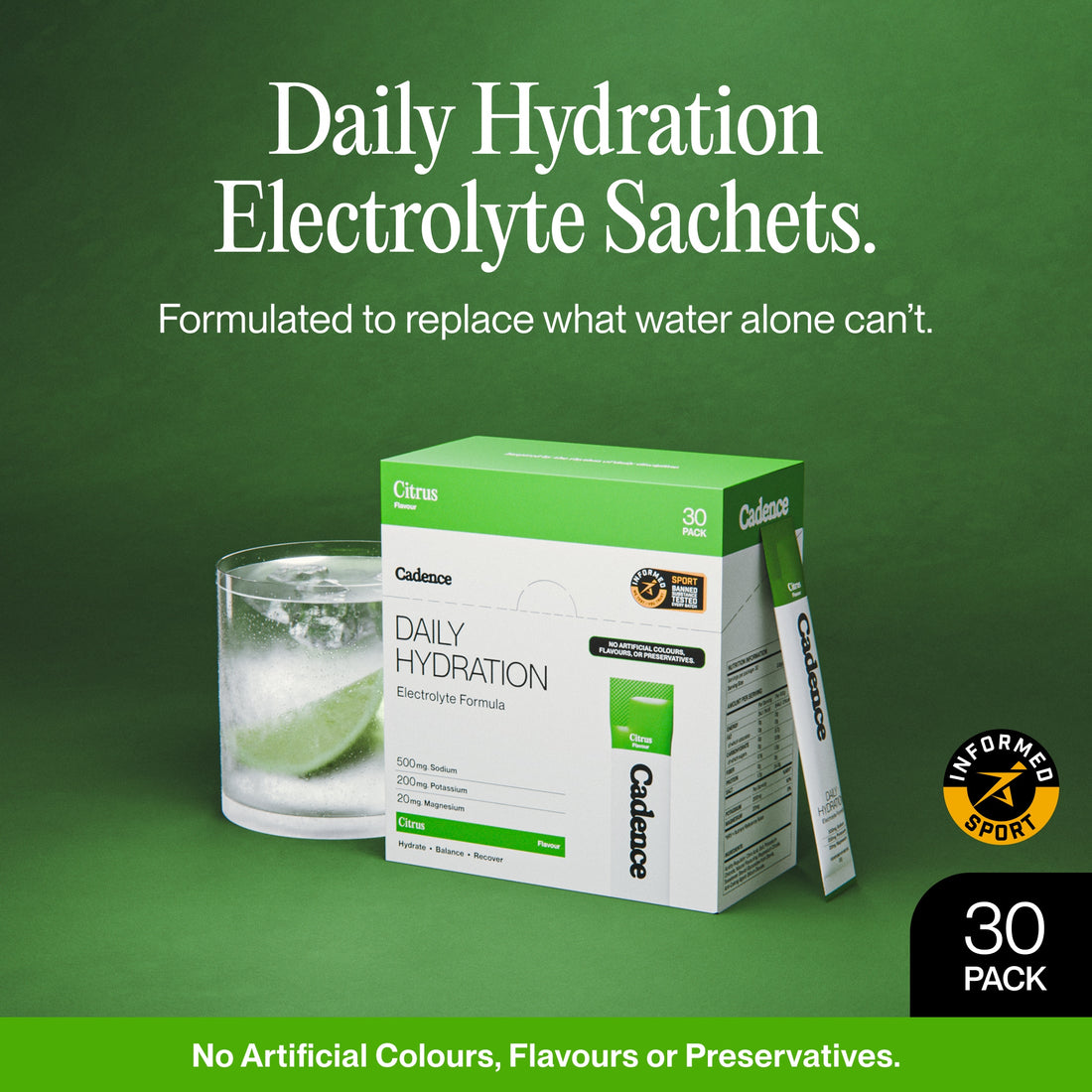 Daily Hydration Sachets - Citrus