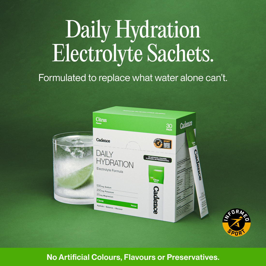 Daily Hydration Sachets - Citrus