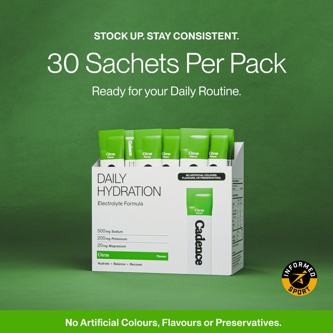 Daily Hydration Sachets - Citrus