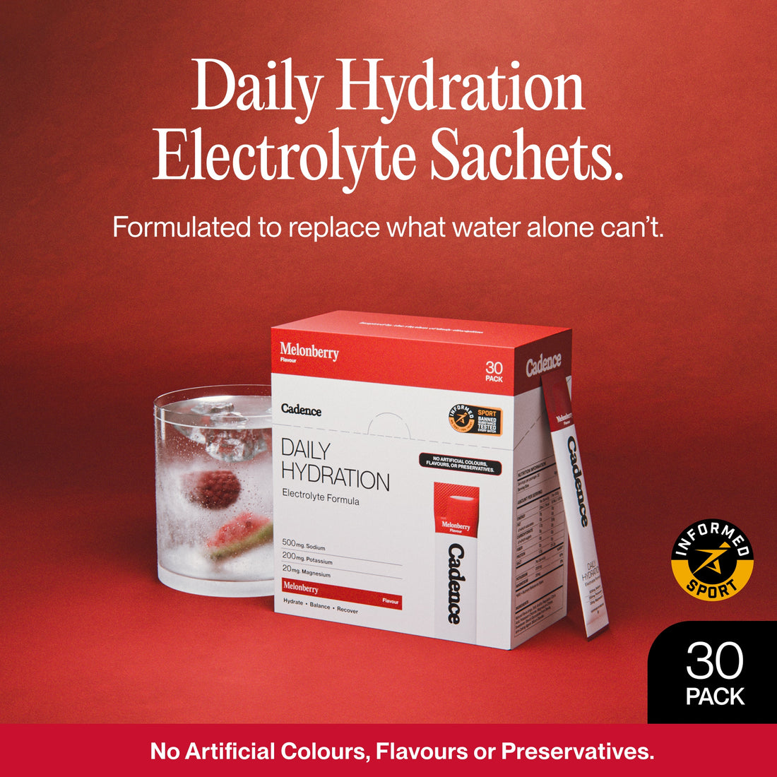 Daily Hydration Sachets - Melonberry