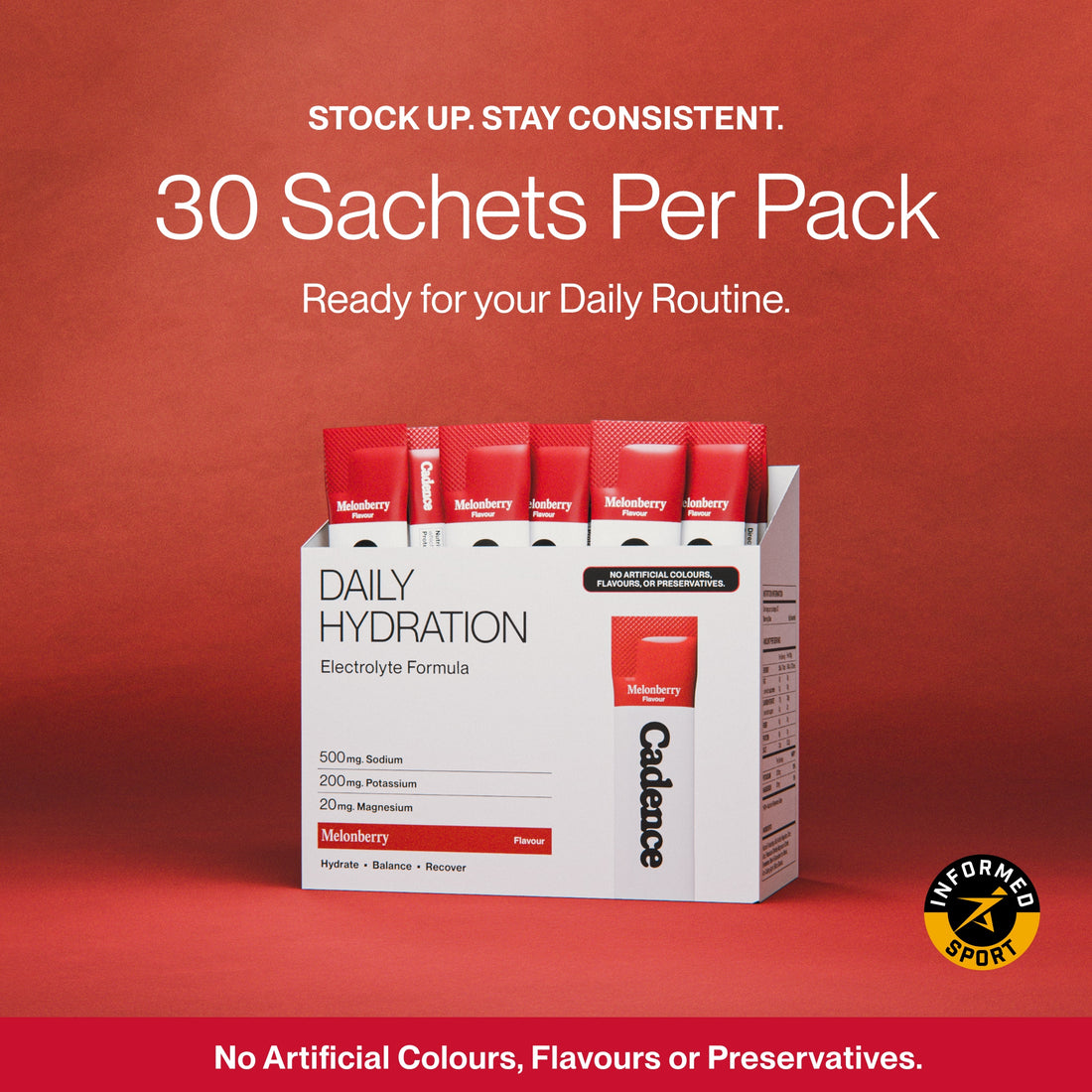 Daily Hydration Sachets - Melonberry