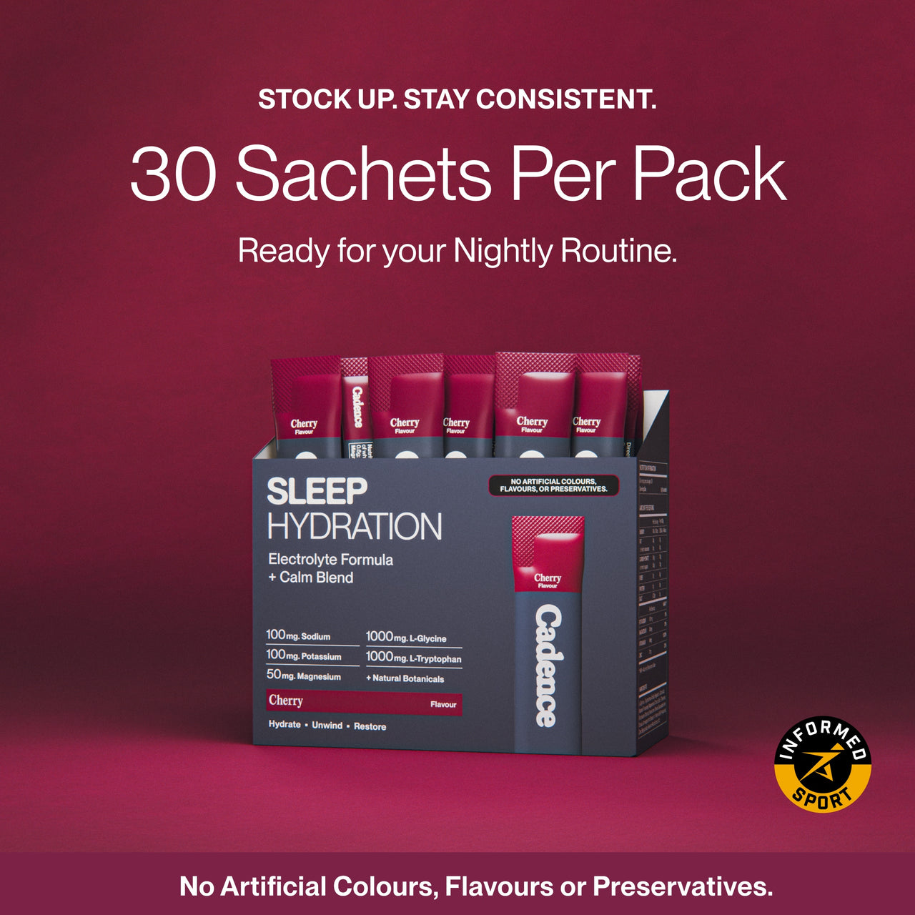 Sleep Hydration Sachets