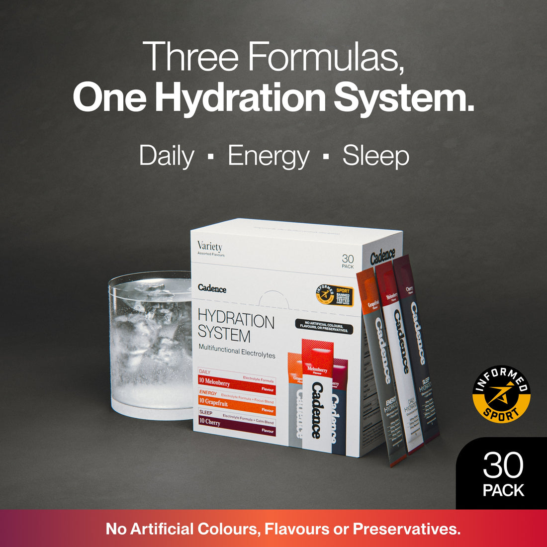 Hydration Sachet Stack - Variety Pack