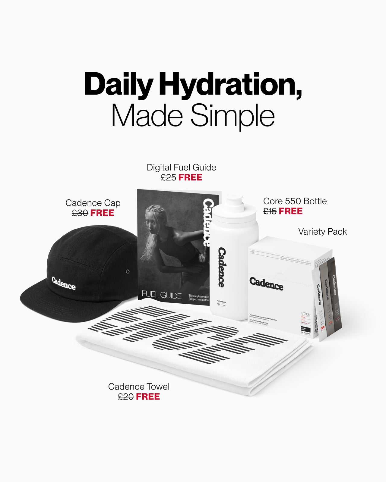 Hydration Sachet Stack - Variety Pack